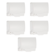 Schneider Electric Full Time Protection Weatherproof Single Gang Socket Cover (White) IP55 (Single Piece / Pack of 3 / Pack of 5)